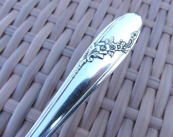 Silver Plate Teaspoons x 5 in "Queen Bess" pattern - Vintage