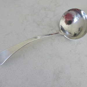 Cream Ladle - Sterling Silver &quot;Adams&quot; Pattern by Frank Whiting - Vintage