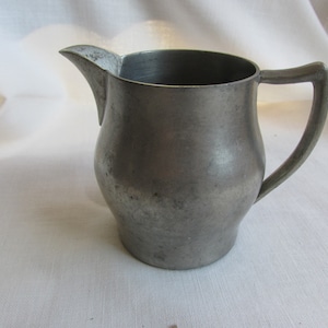 Pewter Milk Jug / Creamer - Vintage
