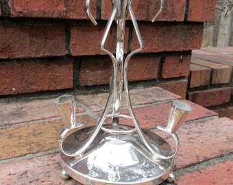Ljusstake - Silverfat - Vintage