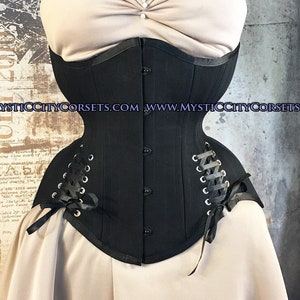 New MCC-69 Cotton Underbust long line tightlacing waist training corset MystiC City Corsets