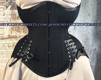 New MCC-69 Cotton Underbust long line tightlacing waist training corset MystiC City Corsets