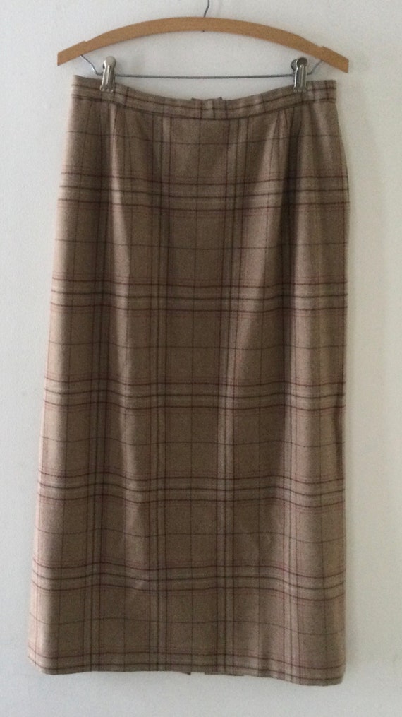 Vintage Pendleton Lined Wool Skirt Size 12