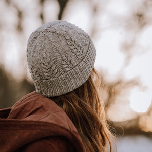 Gro Hat - PDF KNITTING PATTERN - knit pattern - hat - beanie