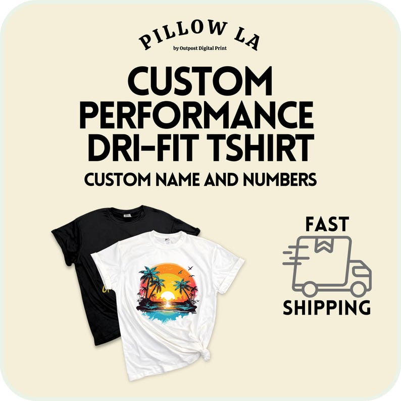 Custom Quick-dry Shirt, Custom Dri Fit T-shirt, Personalized Moisture ...