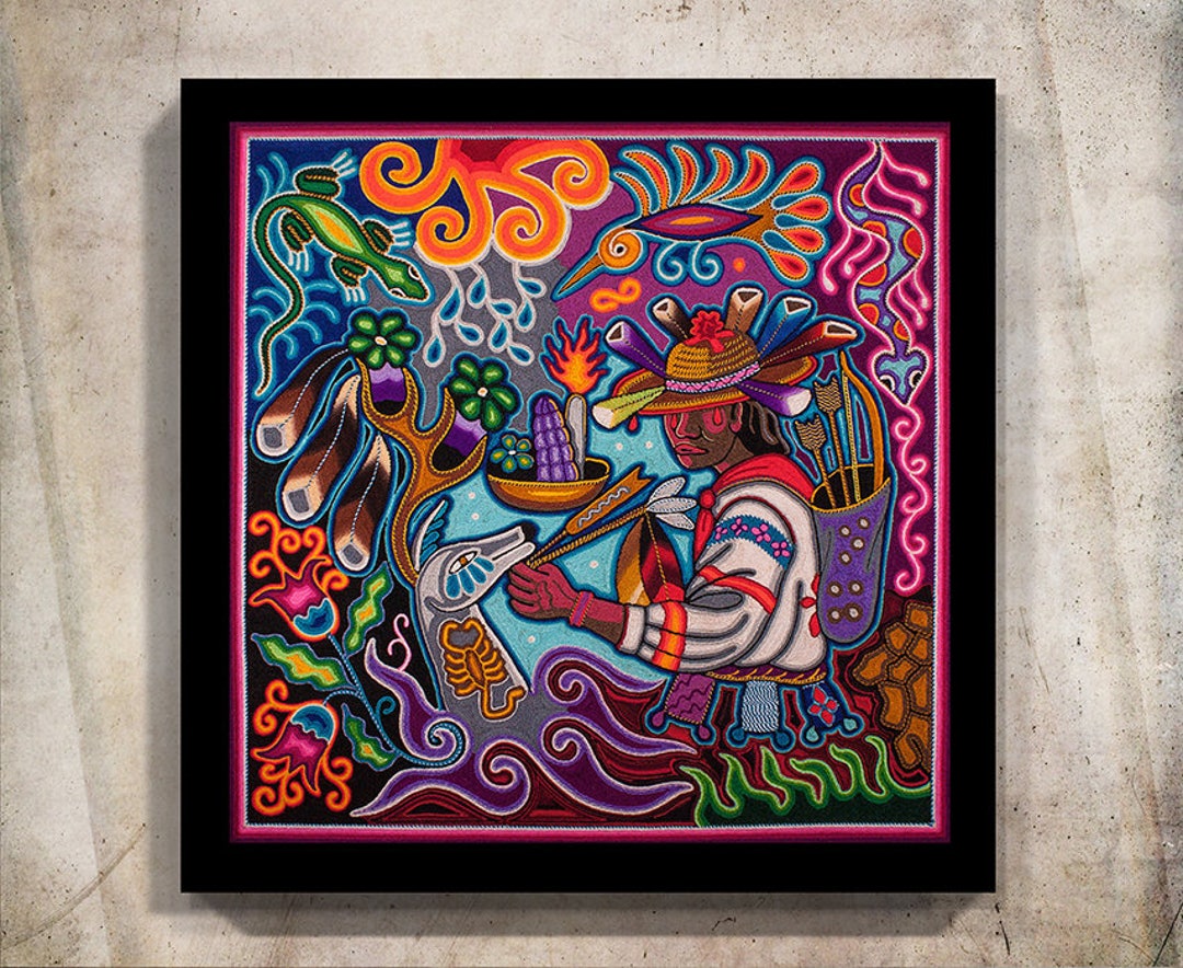 絵画 70s Mexican pair art 絵画 70s Mexican pair art Mexican Art