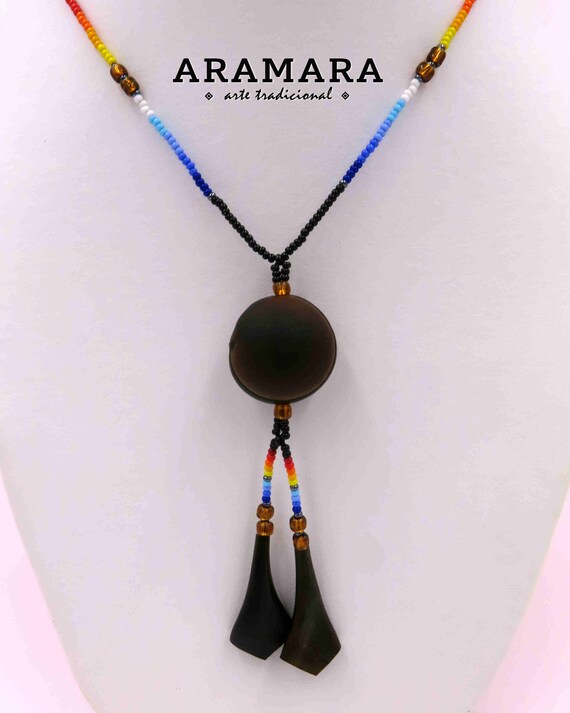 Collar Ojo de Venado de Mar Collar de Mal de - España