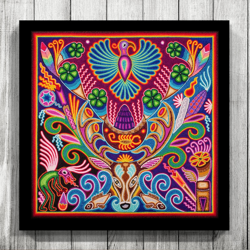 Huichol Art - Etsy