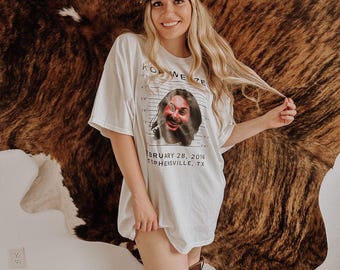 Hell Paso Concert Tee Dress: Country Western Oversized T-Shirt