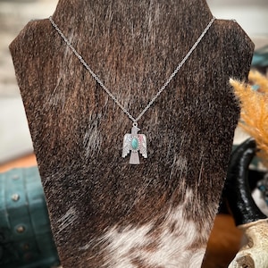 Cowhide Multiple Necklace Jewelry Stand / Western Jewelry Organizer /  Necklace Holder / NFR Rodeo Cowgirl Gift / Gift idea for her