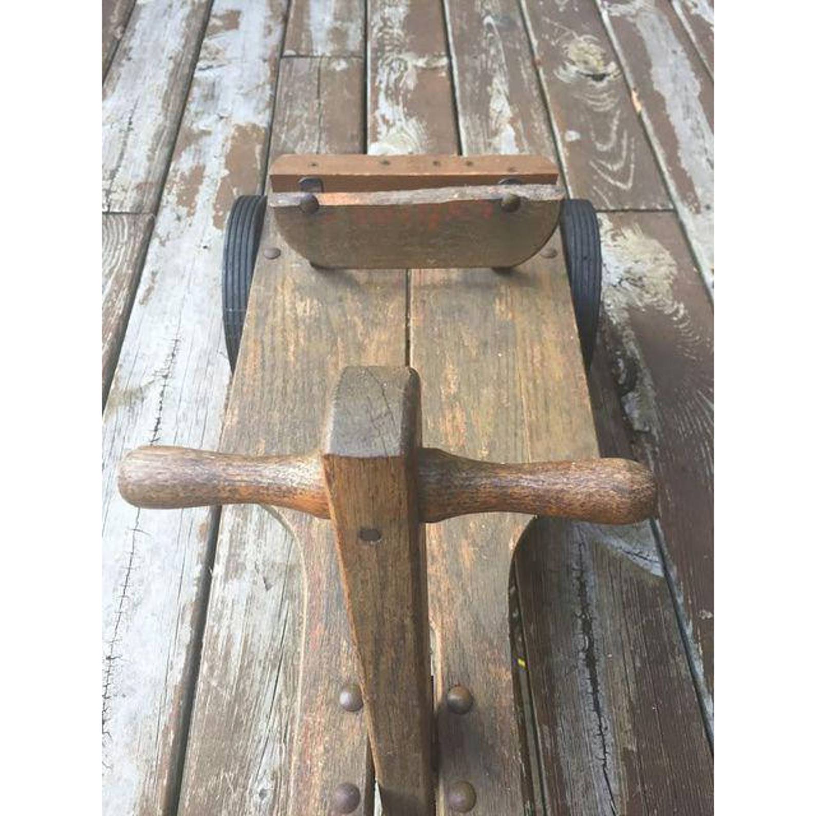 Vintage Wooden Irish Mail Cart Etsy