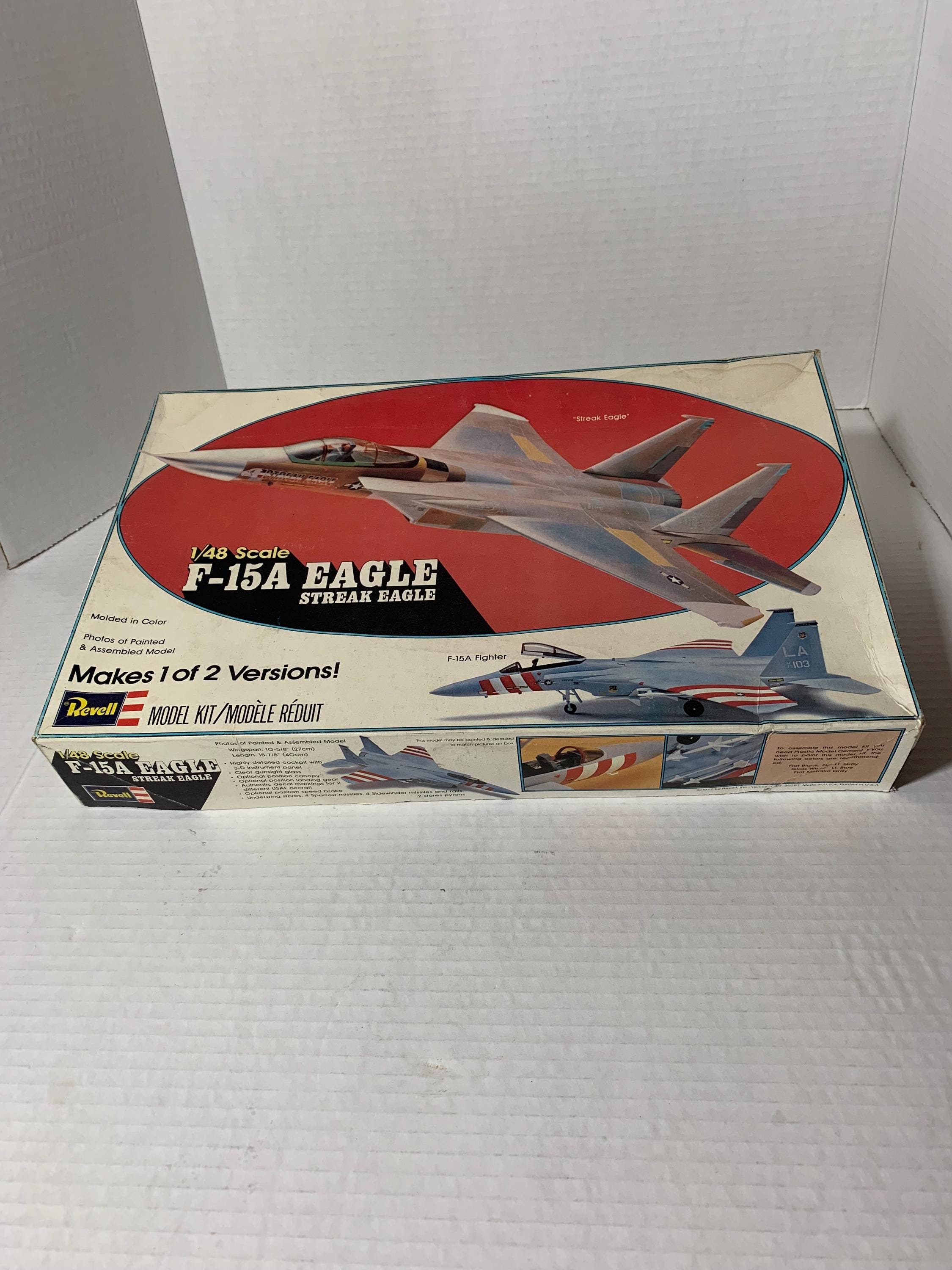 thumbnail image 2 of Revell 03841 F-15 Eagle Odel Kit 1:72 Scale, Unvarnished : Aazon.co.uk 2 of 10