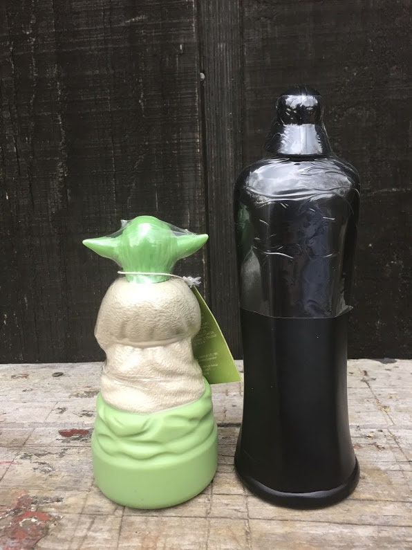 NOS Star Wars Yoda & Darth Vader Bubble Bath and Shampoo Etsy