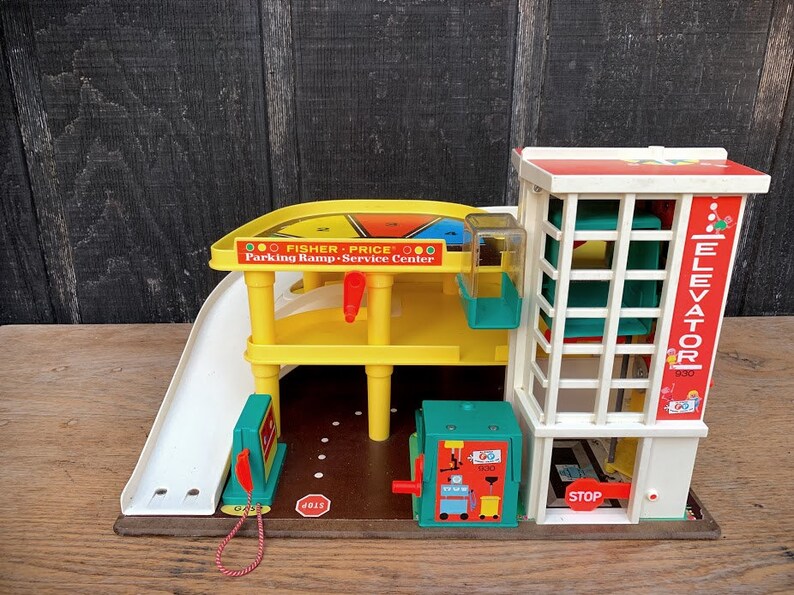fisher price parking ramp service center