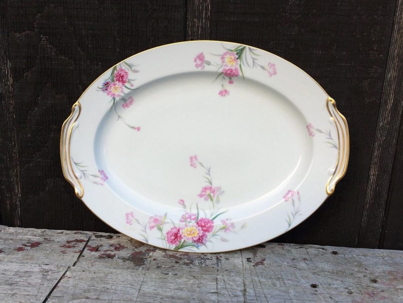 Noritake Pink Carnation China Dinnerware Set 92 Piece Set Etsy