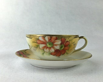 Nippon Orange Flower Tea Cup