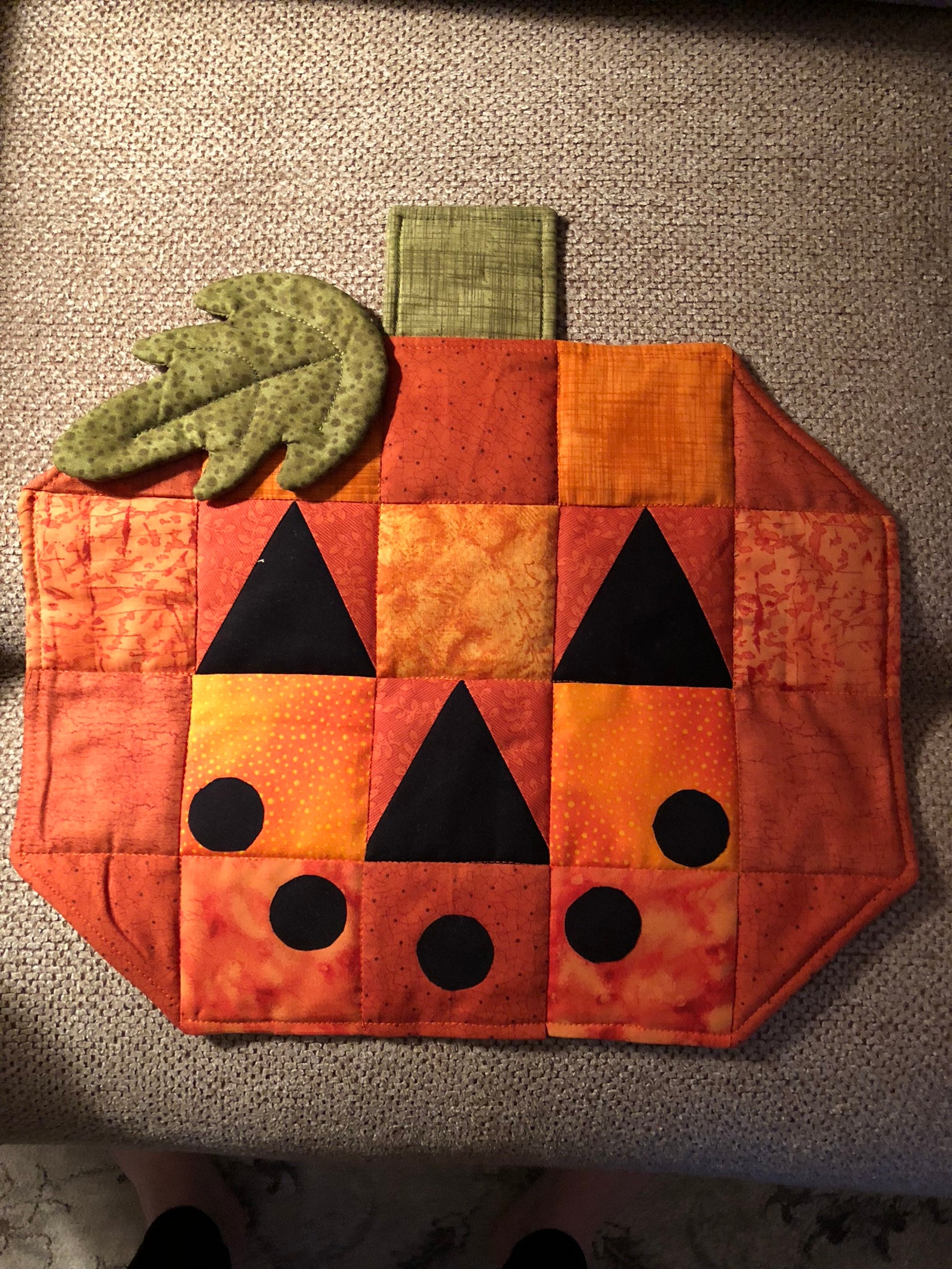 Pumpkin Placemats Etsy