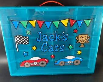 Vintage 1966 Official Matchbox Collectors Case No. #41 in Blue