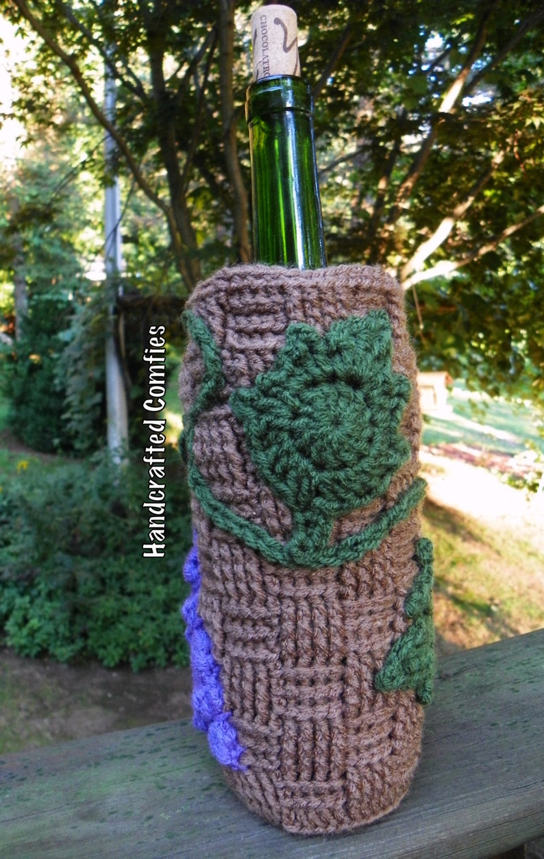 Pattern Print Grape Wine Luggage Cover Protector