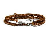 Kingdom Adjustable Double Wrap Paracord Men Women Unisex Nautical Fish Hook Bracelet - Anklets - Best Paracord Bracelet