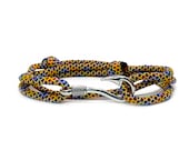 Joker Diamonds Adjustable Double Wrap Paracord Men Women Unisex Nautical Fish Hook Bracelet - Anklets - Best Paracord Bracelet