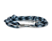 Neverland Adjustable Double Wrap Paracord Men Women Unisex Nautical Fish Hook Bracelet - Anklets - Best Paracord Bracelet