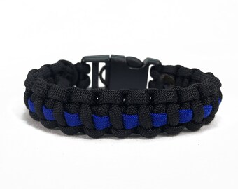 paracord handcuff key buckle