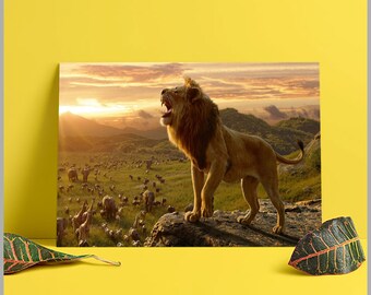 Le Film Le Roi Lion Etsy