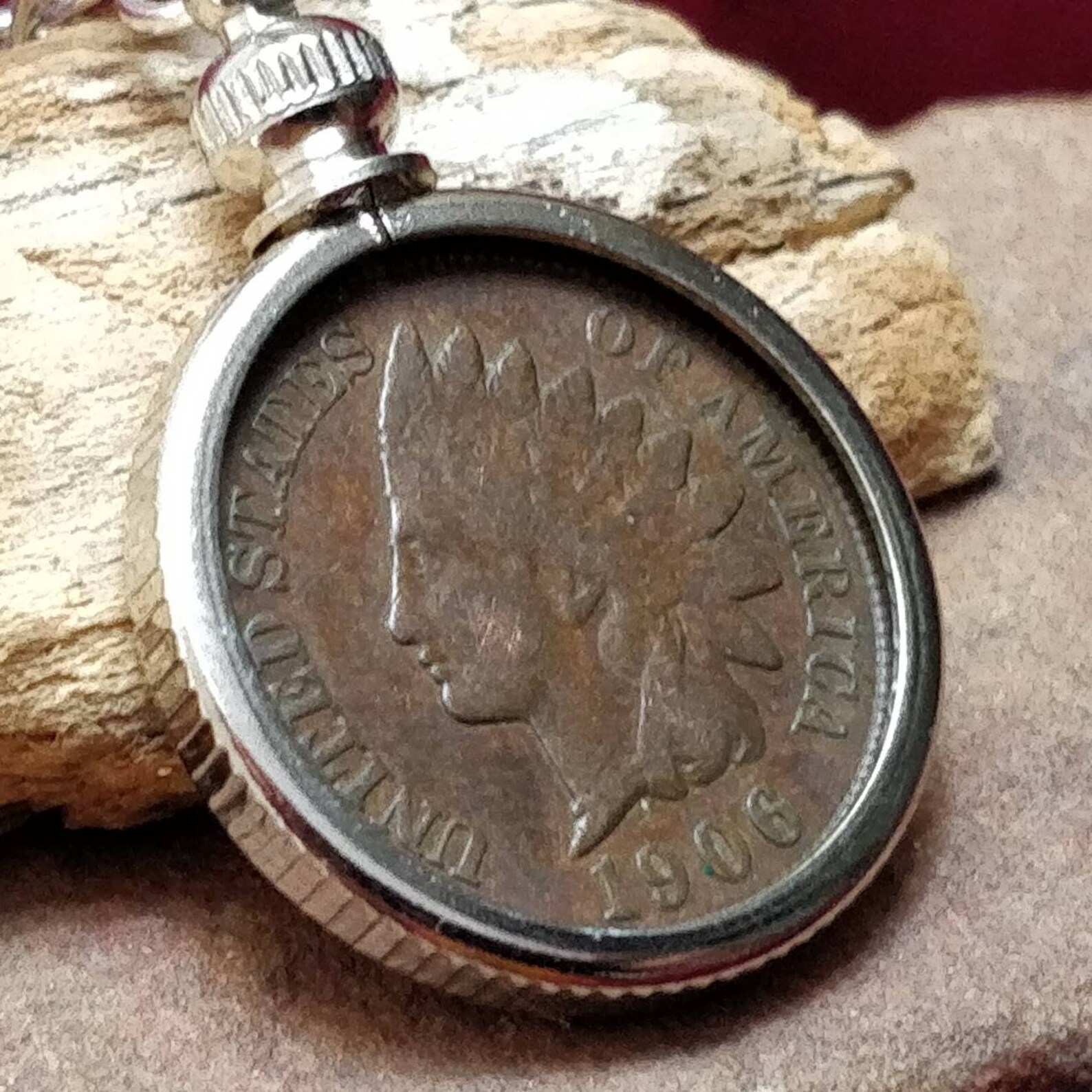 Handmade Authentic Indian Head Penny Cent Pendant Necklace Etsy