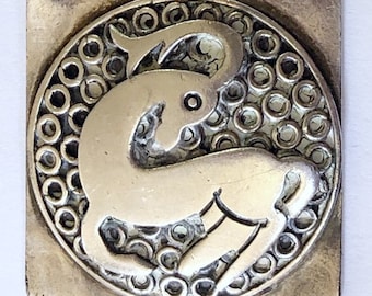 Carmen Beckmann Sterling Aries Key Chain