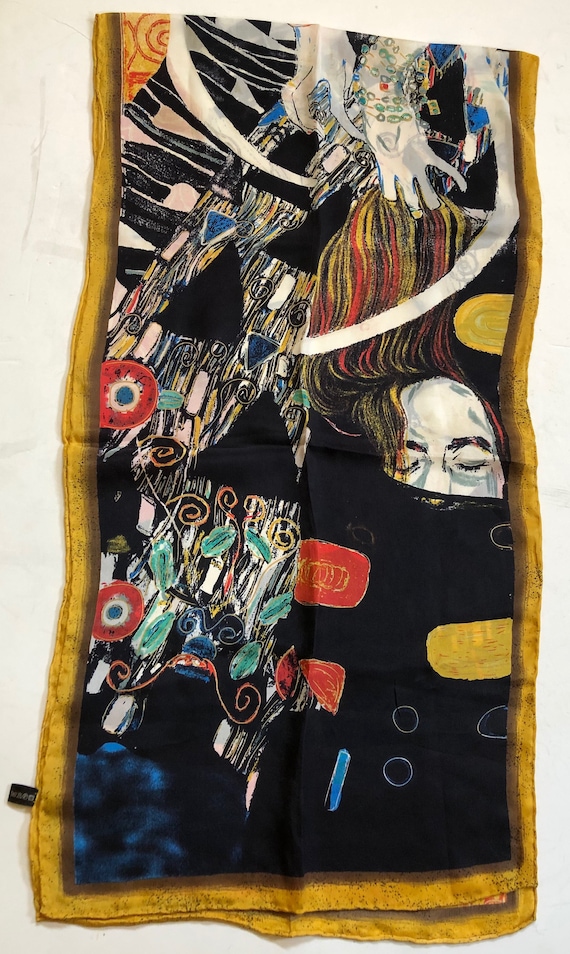 Klimt Fashion Scarf View 3