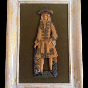 European Wax Georgian Gentleman&#39;s Portrait