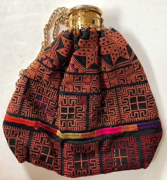 Boho Tapestry Pouch Bag