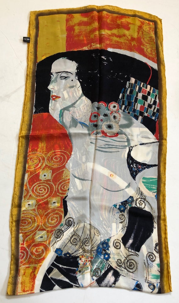 Klimt Fashion Scarf View 2