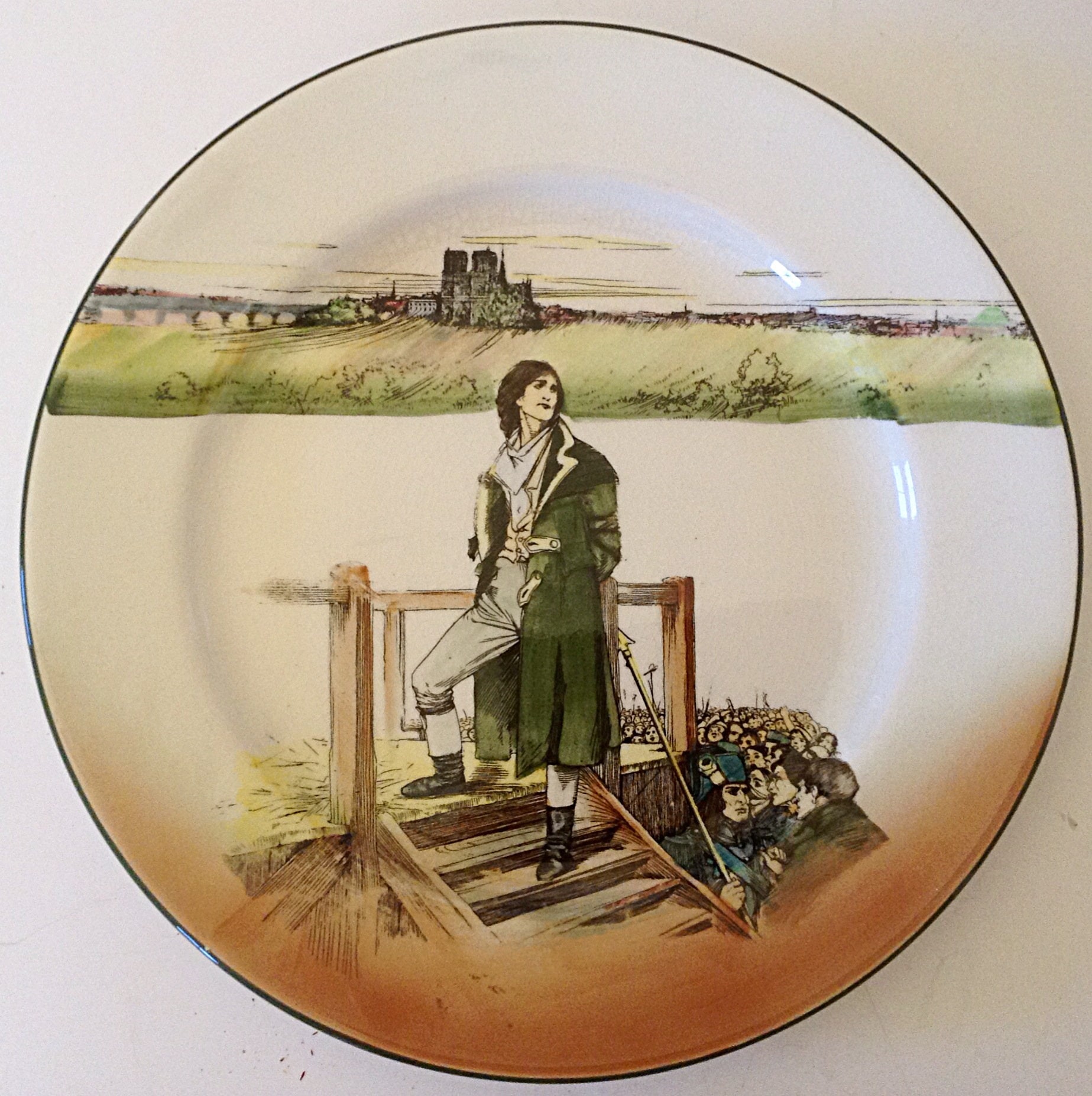 Royal Doulton Dickens Plate, Sydney Carton - Etsy