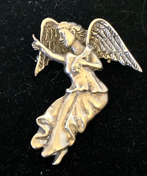 Sterling silver Angel pendant/pin