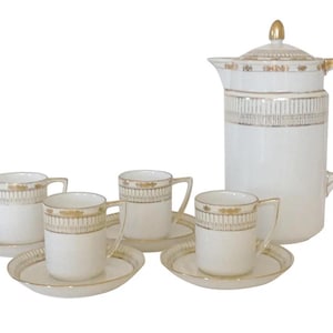Nippon Porcelain Coffee Service - Set of 9