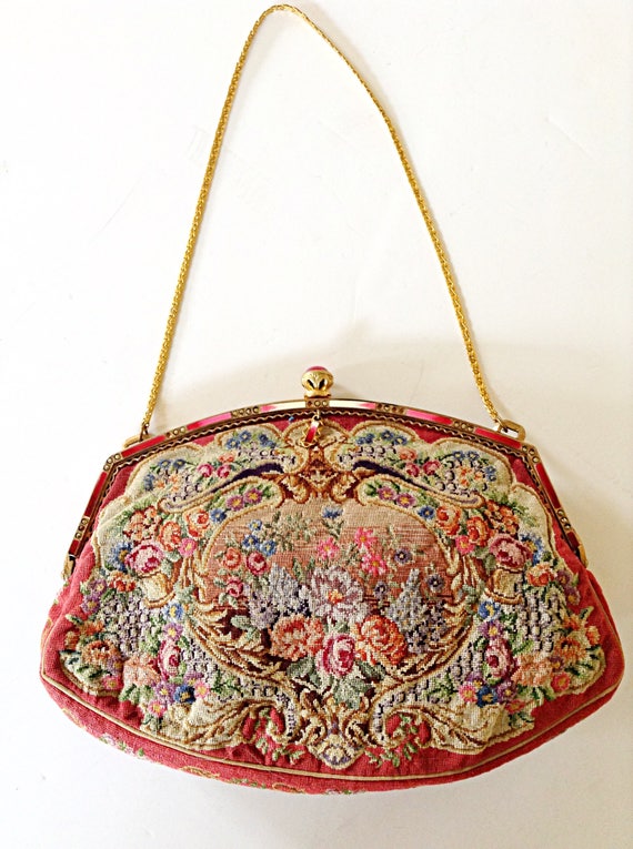 French Tapestry Purse