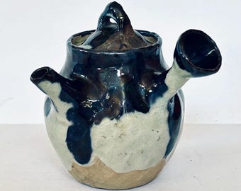 Wabi Sabi Japanese Ceramic Individual Teapot