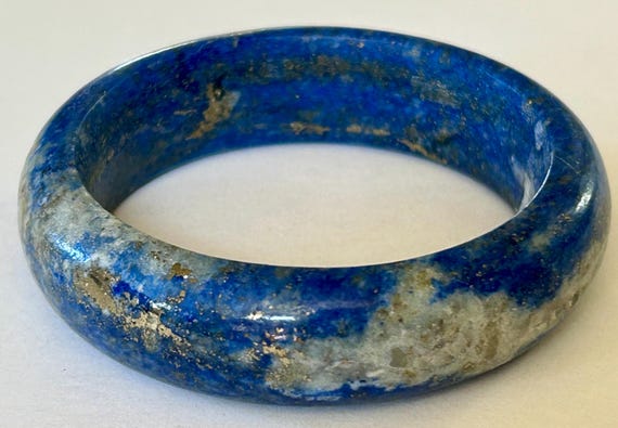 Natural Lapis Lazuli Bangle View 2