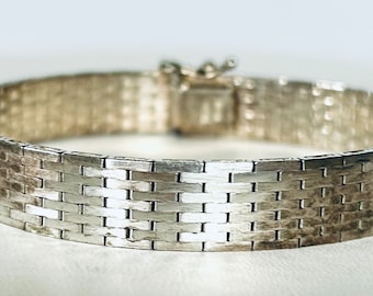 Italian Milor Sterling Link Bracelet