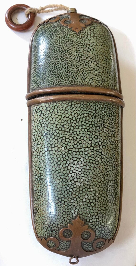 Antique Chinese Shagreen Eyeglass Case