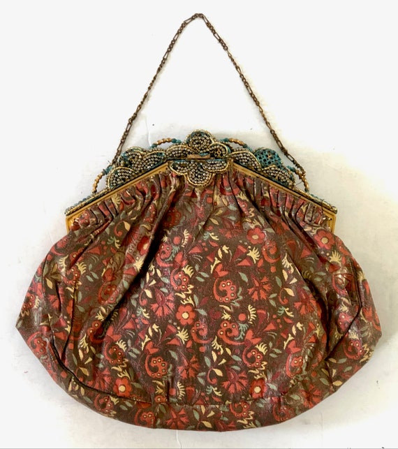 French Brocade Purse