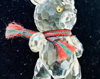 Swarovski Crystal Walking Bear