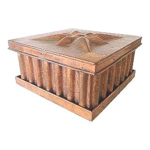 Square Fluted Copper Mold
