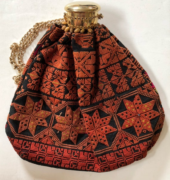 Boho Tapestry Pouch Bag - image 2