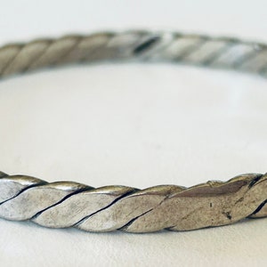 Taxco 925 Sterling Silver Bangle Bracelet