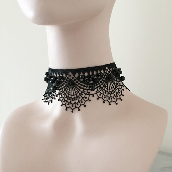 Victorian lace deals necklace