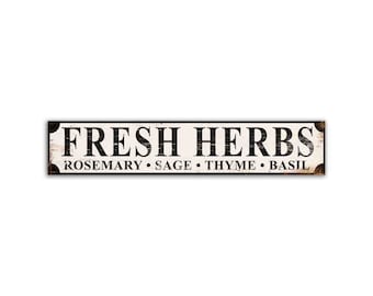 Vinyl Banner Sign Herbs Food & Beverage Herbs Marketing Advertising White 