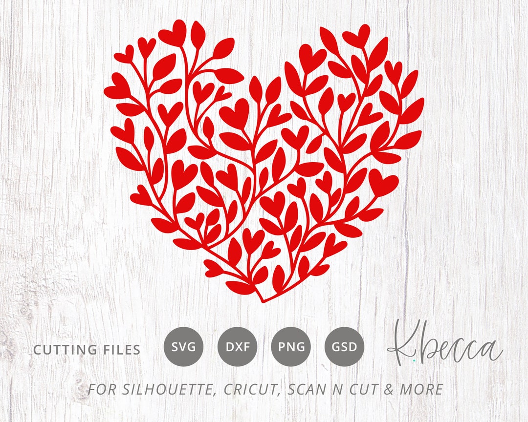 Heart SVG, Heart SVG Valentines, Valentines Day SVG, Heart Svg Cut File ...
